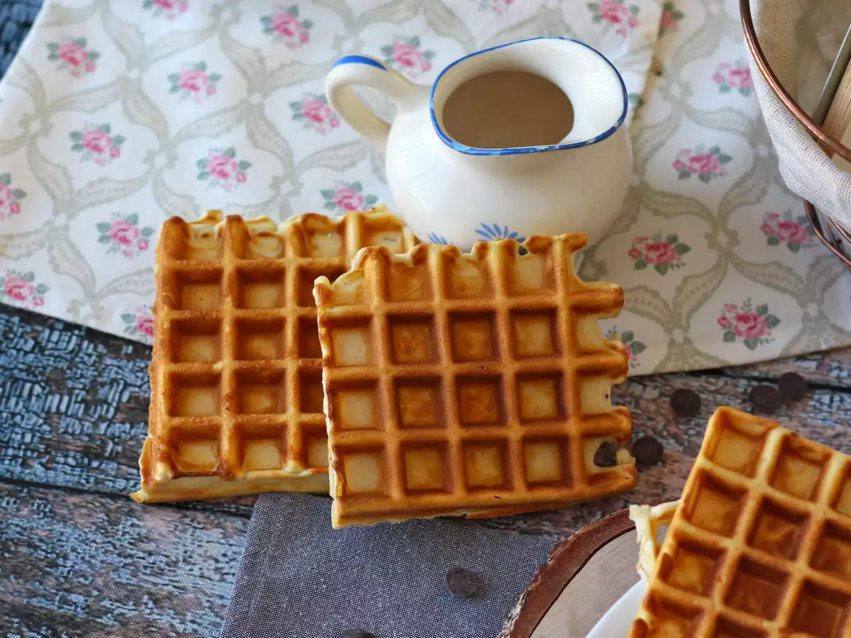High-protein whey waffles - photo 6