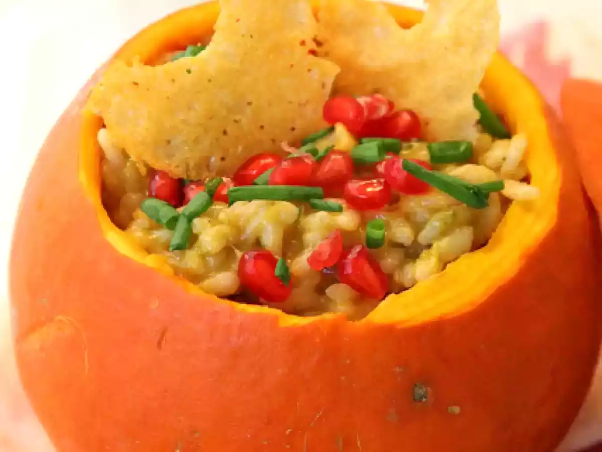 Hokkaido Pomegranate Risotto