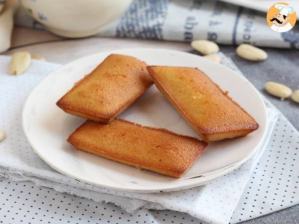 Homemade almond financiers