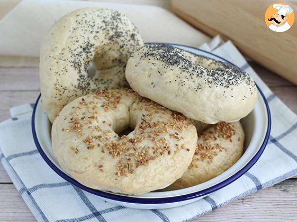 Homemade bagels