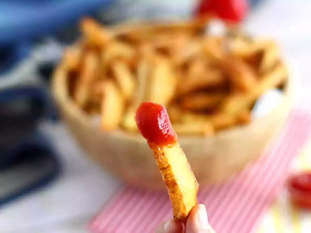 Homemade french fries - photo 3
