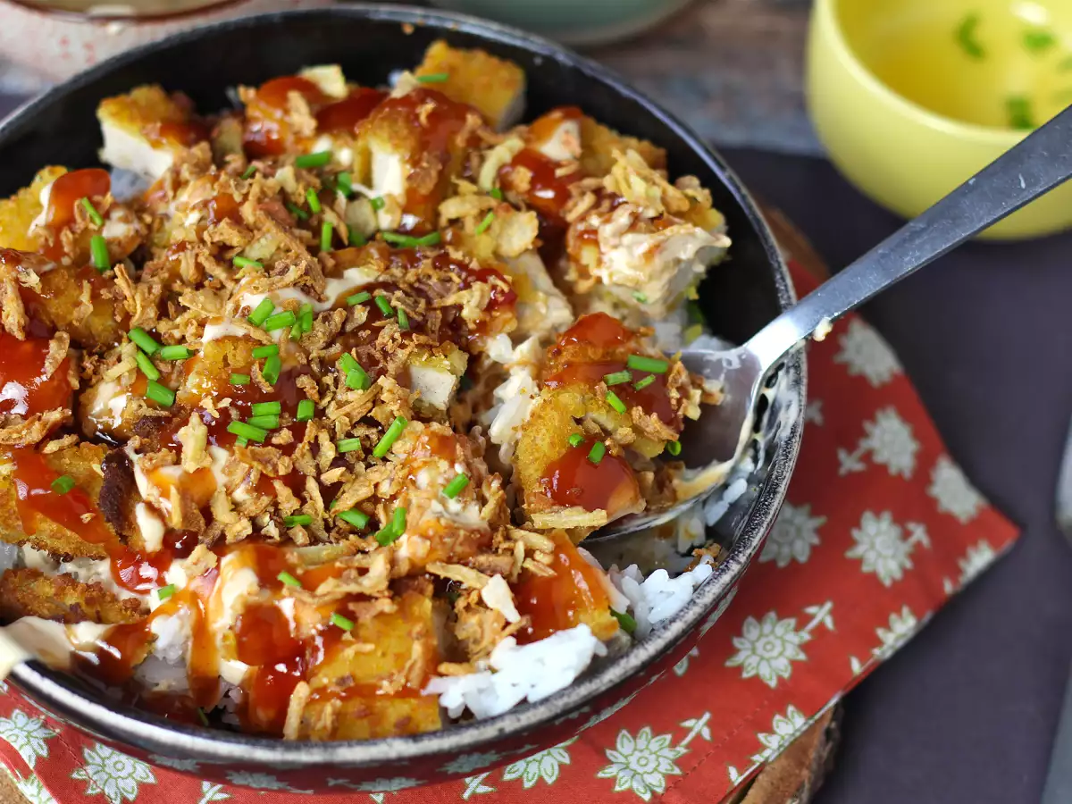 Homemade French tasty crousty chicken - photo 3