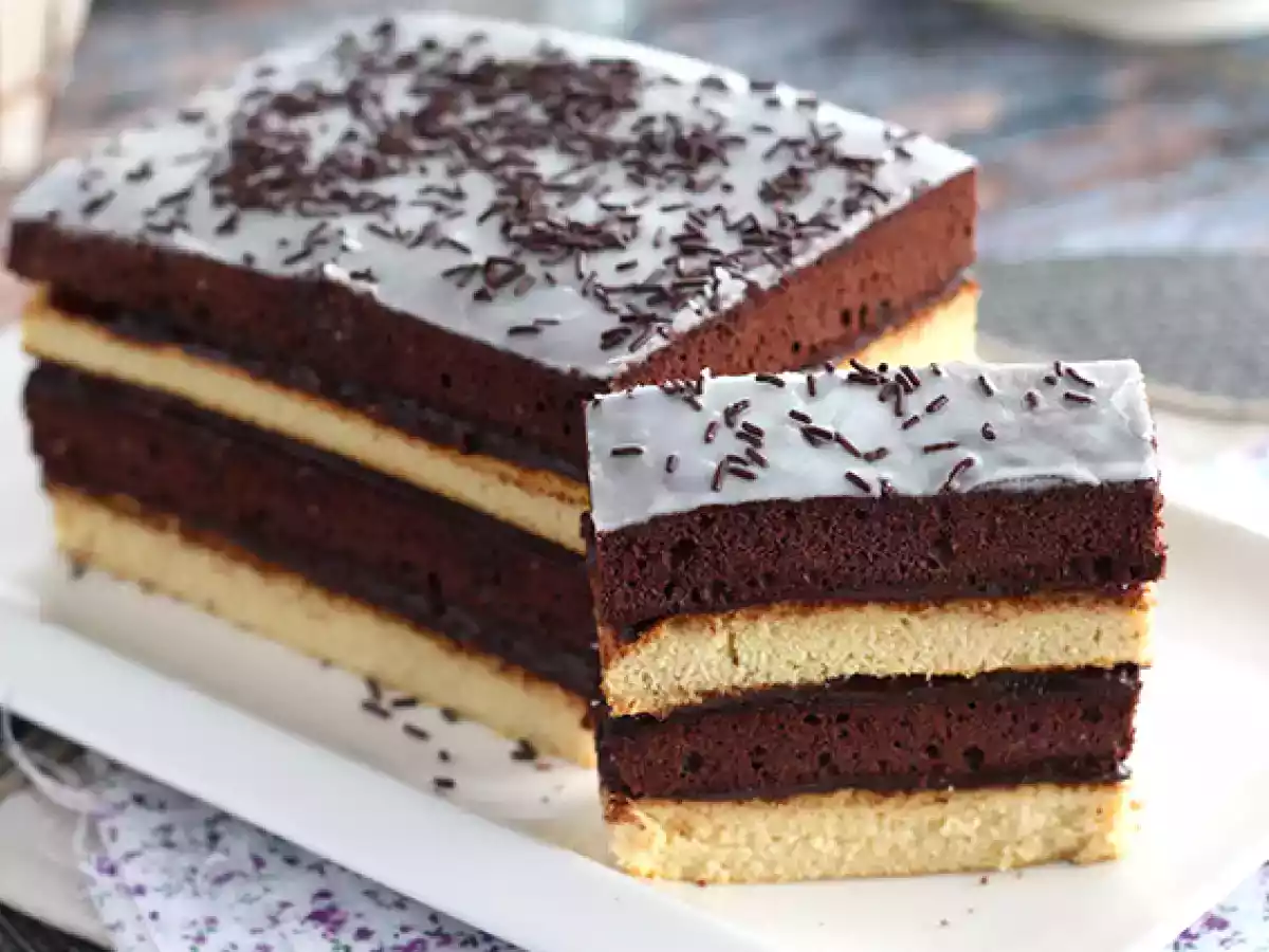Homemade neapolitan cake - photo 5