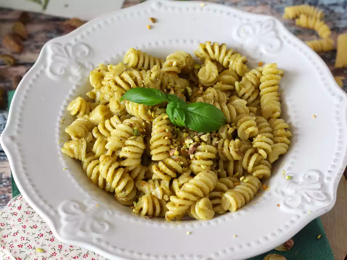 Homemade pistachio pesto, the easy and tasty sauce - photo 7