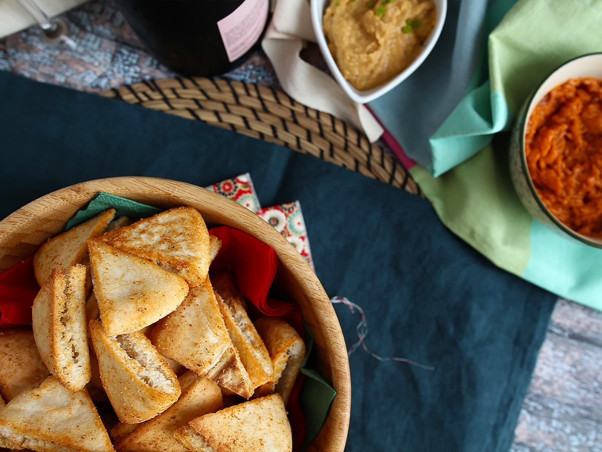 Homemade pita chips - photo 3