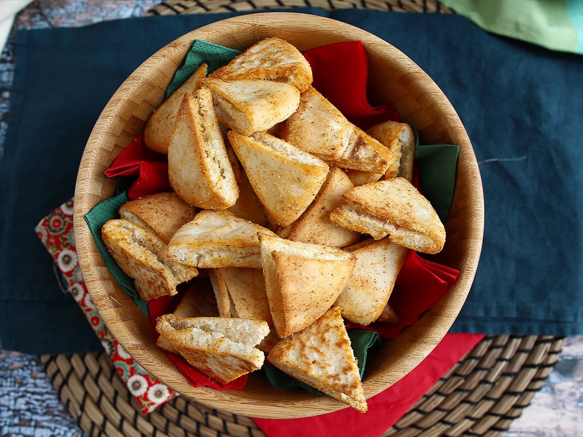 Homemade pita chips - photo 4