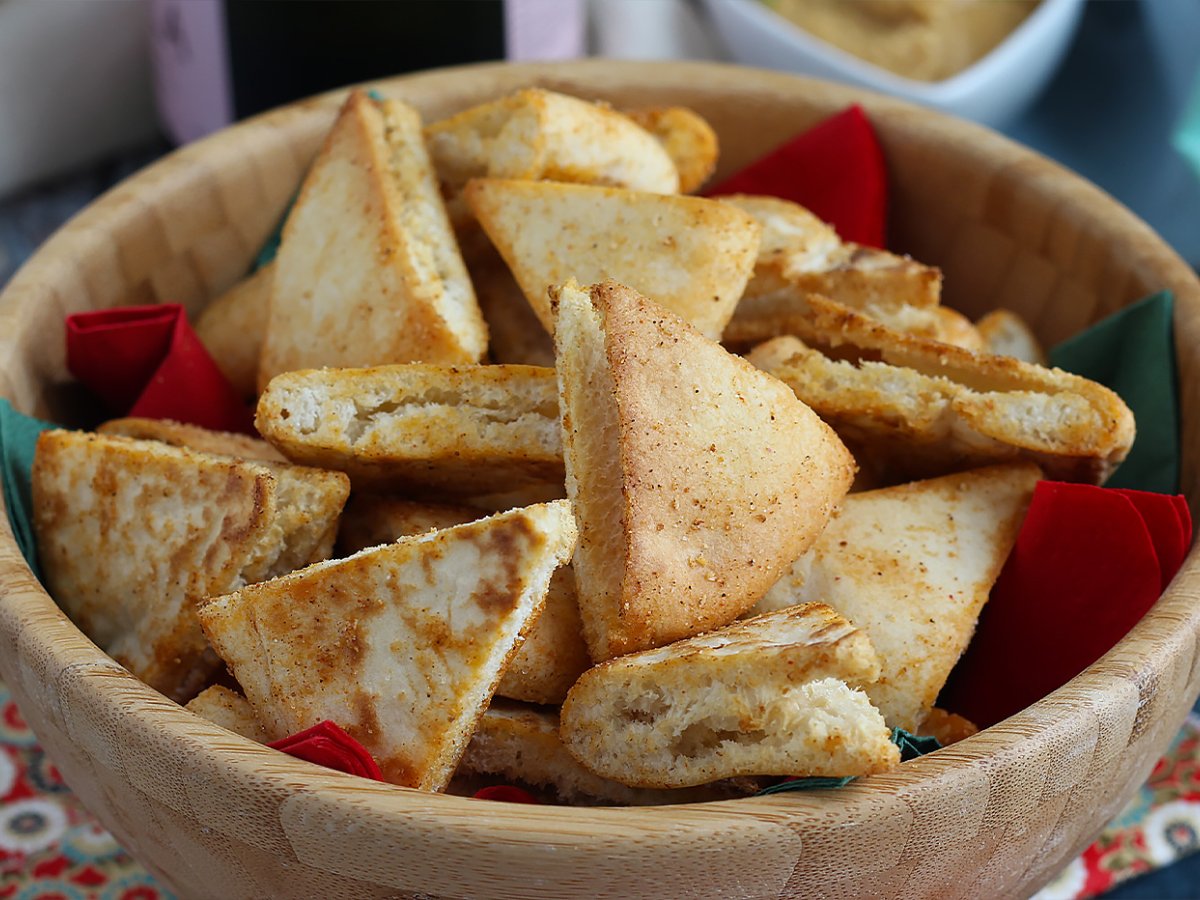 Homemade pita chips - photo 5