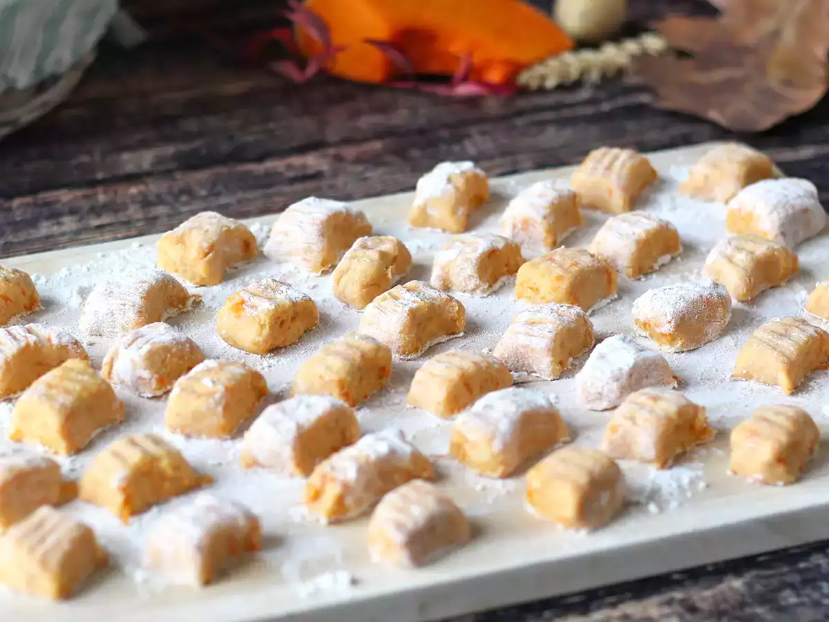 Homemade pumpkin gnocchi: soft, delicate and perfect for fall! - photo 5
