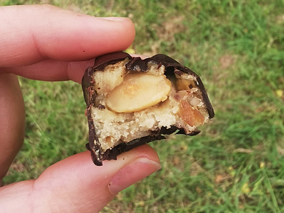 Homemade snickers - vegan and gluten free - photo 2