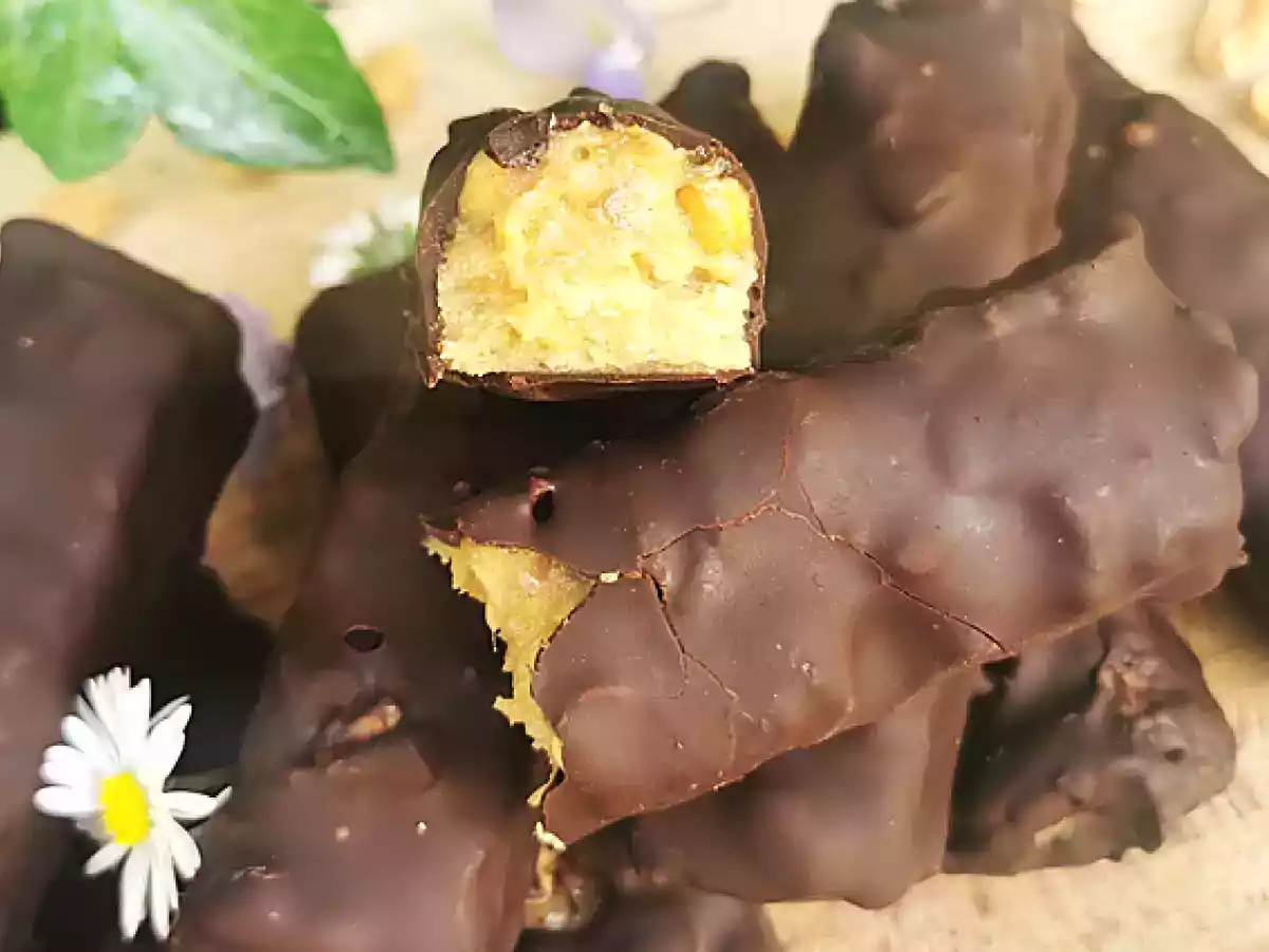 Homemade snickers - vegan and gluten-free - photo 3
