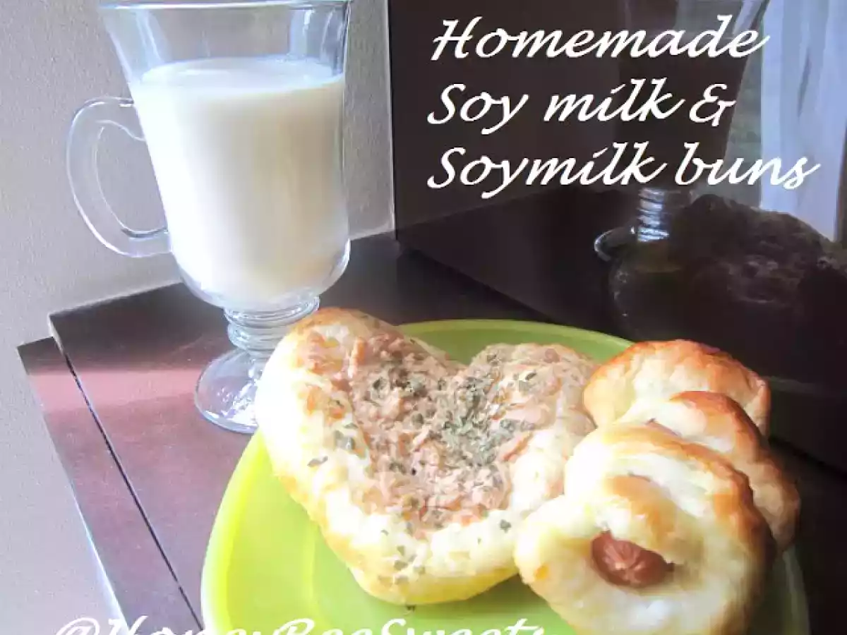 Homemade Soy Milk & Vegetarian Soy Milk Whole wheat Bread