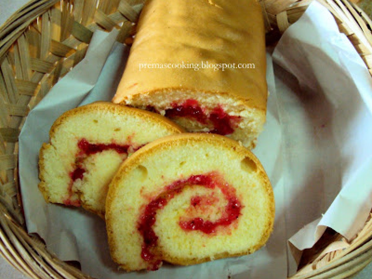 Homemade Swiss Roll