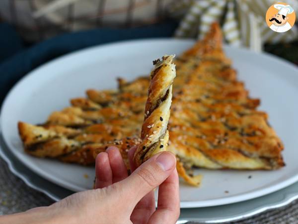 Homemade tapenade stuffed christmas tree - photo 2