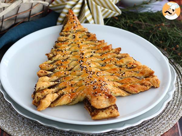 Homemade tapenade stuffed christmas tree - photo 3