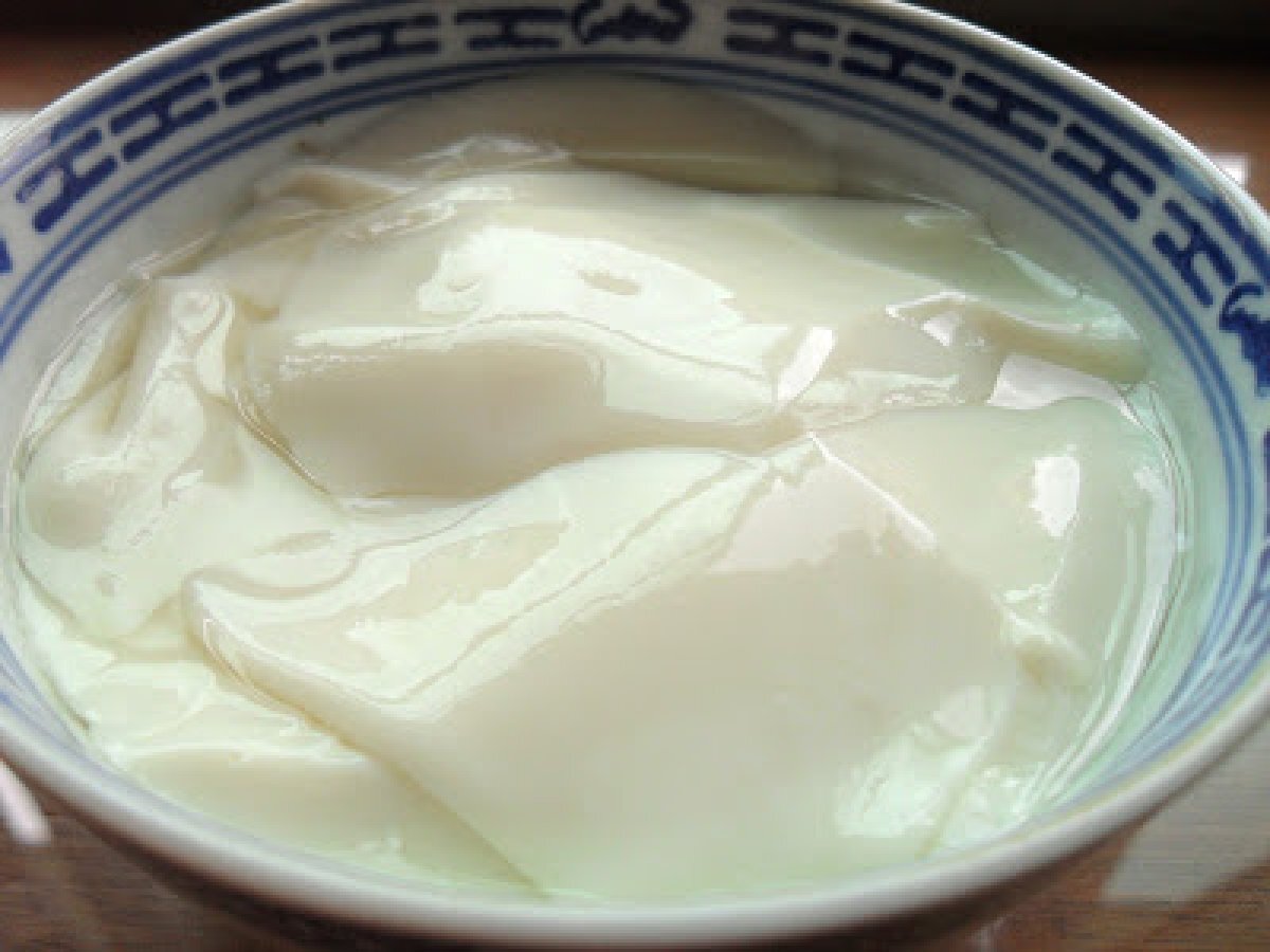 Homemade Tau Foo Fah Soymilk Custard