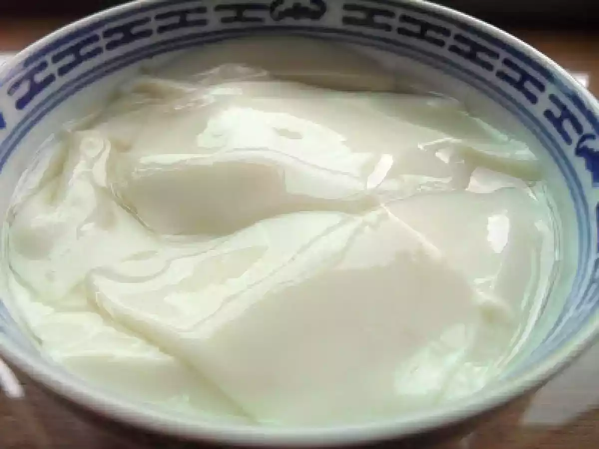 Homemade Tau Foo Fah Soymilk Custard