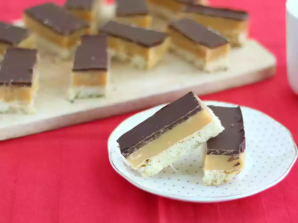 Homemade twix or millionaire's shortbread - video recipe! - photo 2