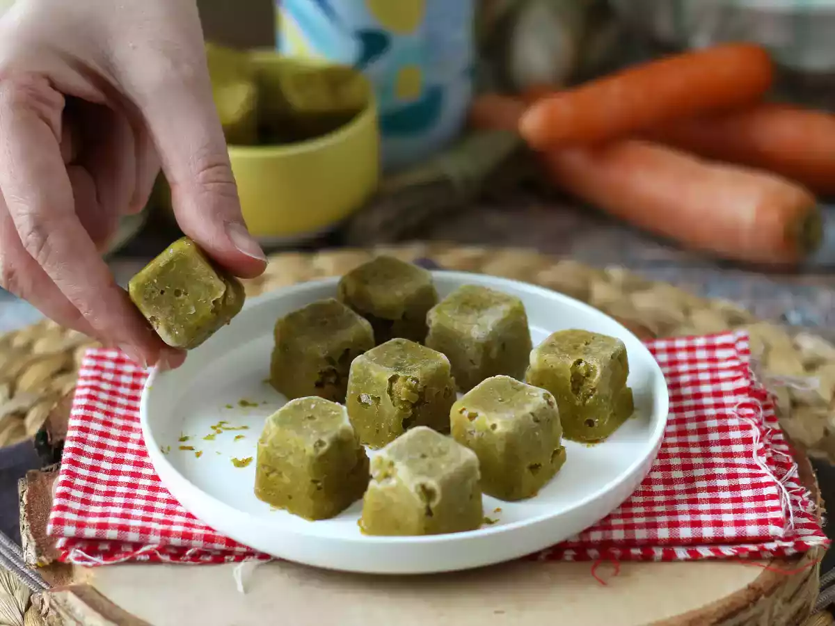 Homemade vegetable stock cubes, more economical and healthier!