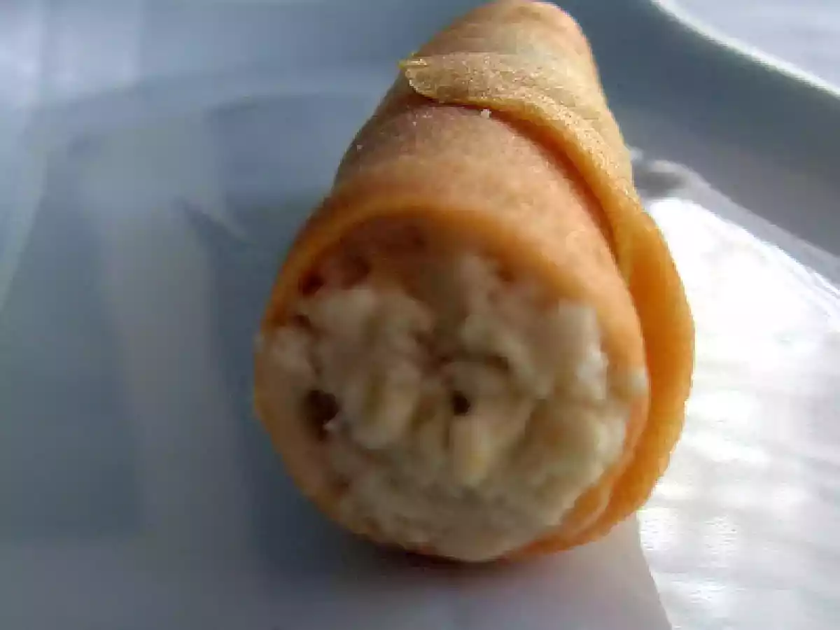 Honey Almond Fortune Tuiles with Green Tea Ginger Ice Cream - photo 3