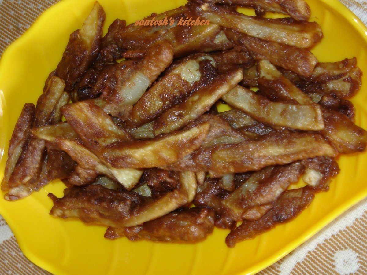 Honey Chili Potatoes