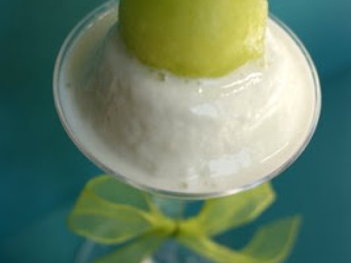 Honey Dew Melon TART Frozen Yogurt