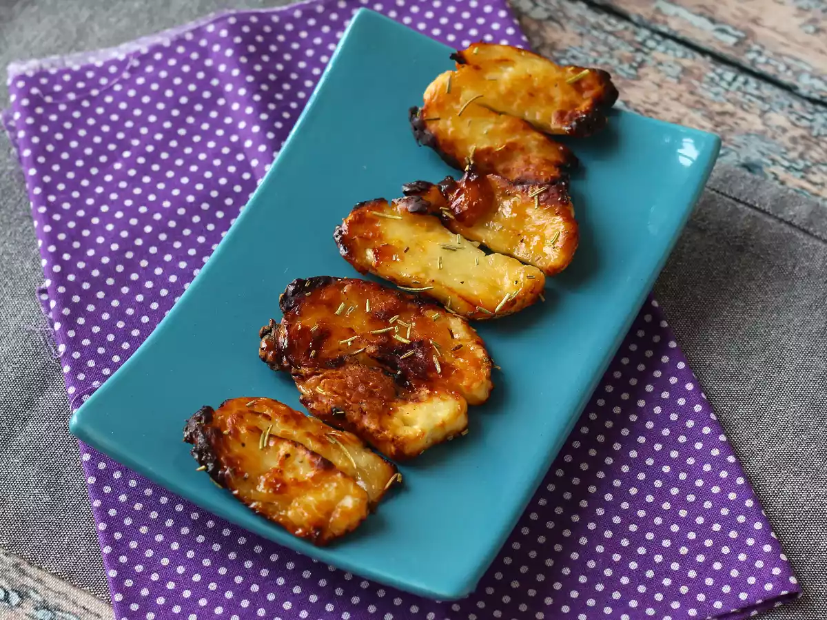 Honey halloumi grilled with airfryer - photo 3