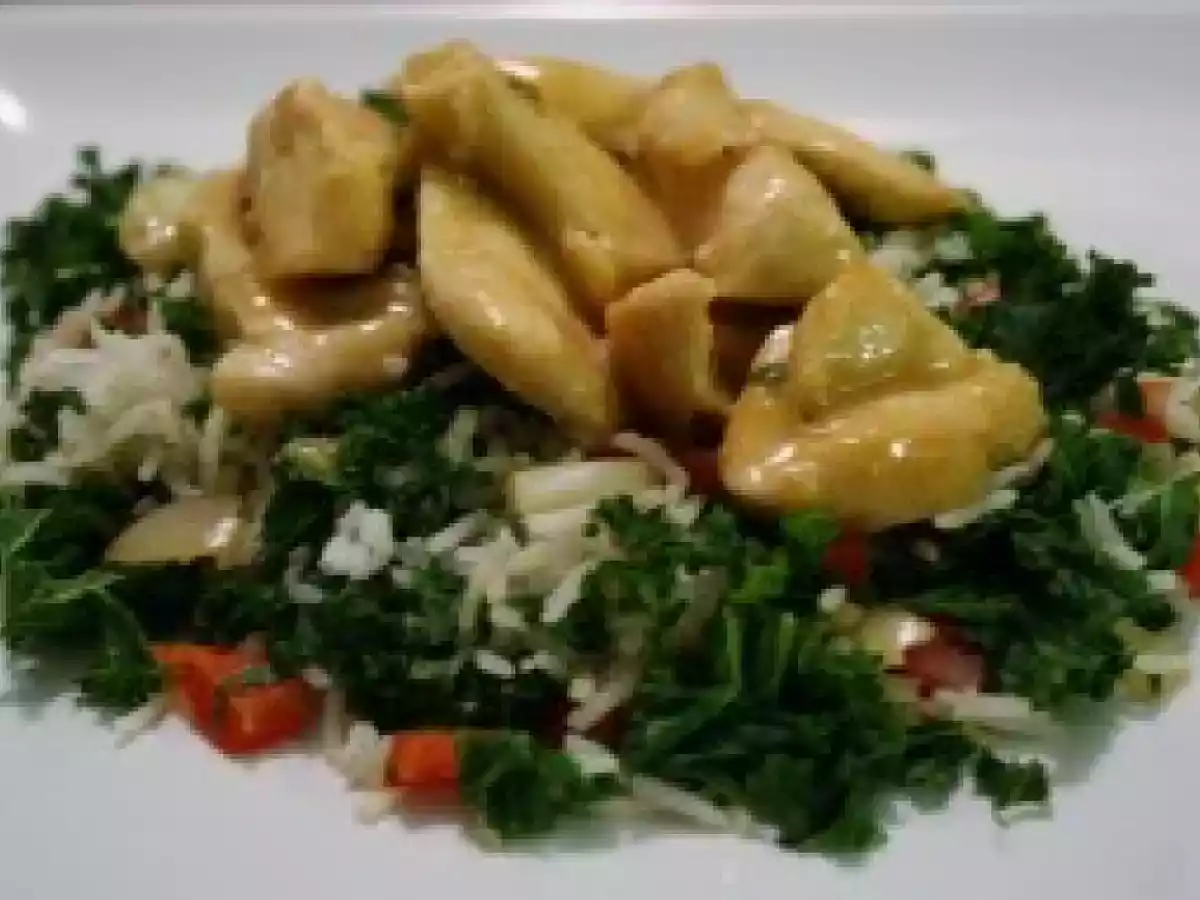 Honey Mustard Chicken & Rice Pilaf
