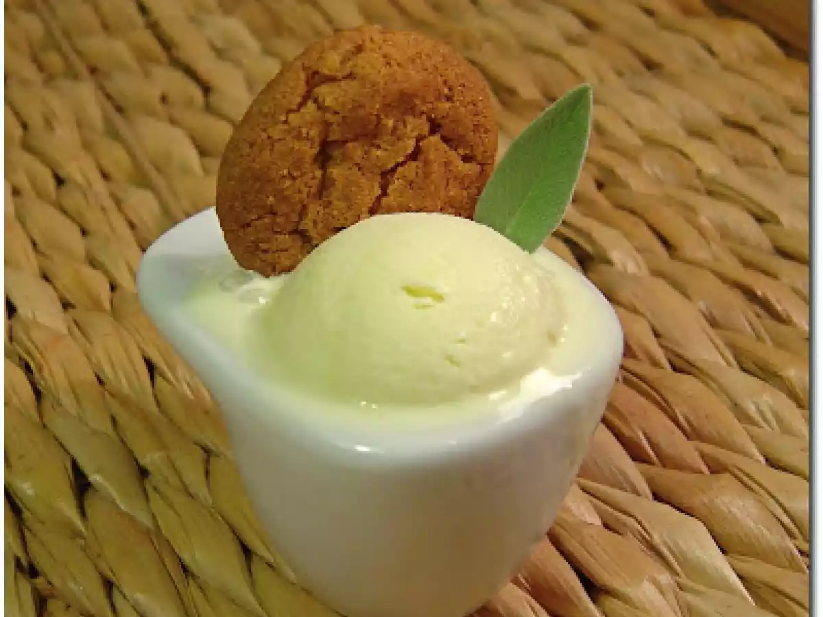 Honey Sage Ice Cream