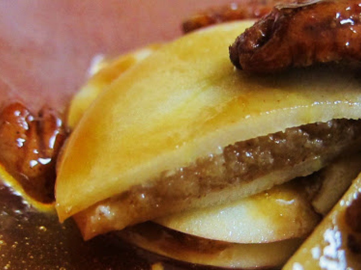 Honeycrisp Apple Ravioli with Pecan Date Filling and Maple Caramel - photo 3