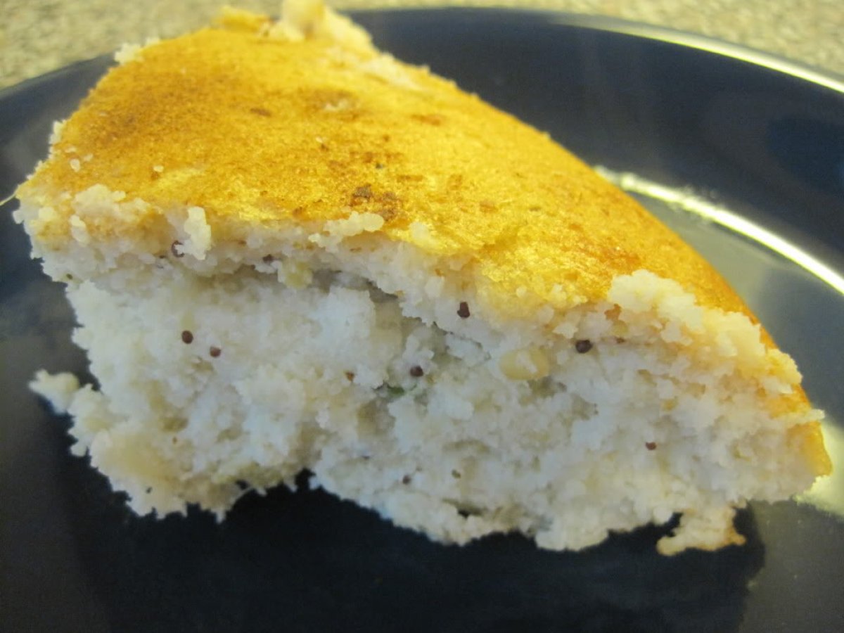 Hot cake with Idle Batter (Menaparoti) South indian Recipe - photo 2