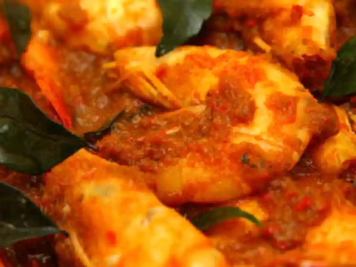 Hot & Spicy Belacan Prawns