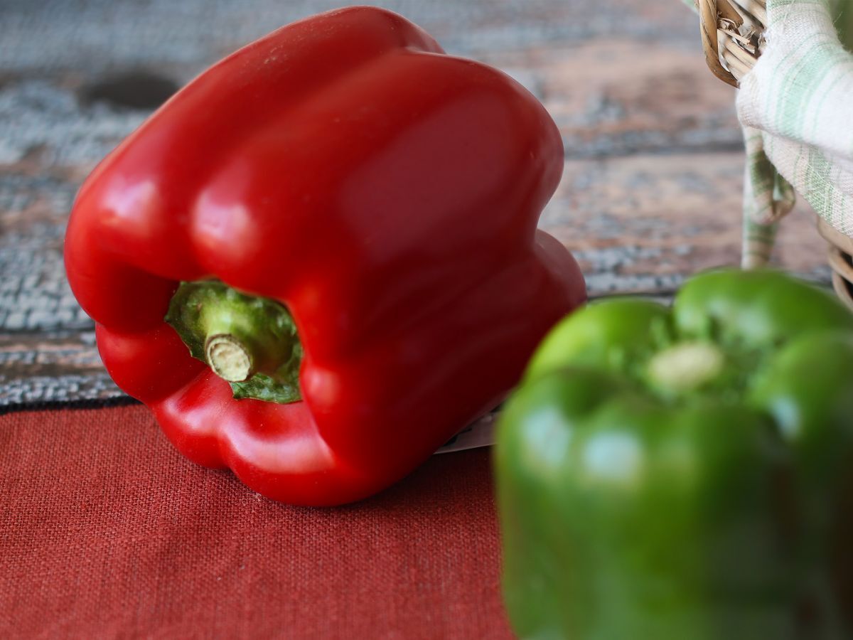 How do i peel baked peppers?
