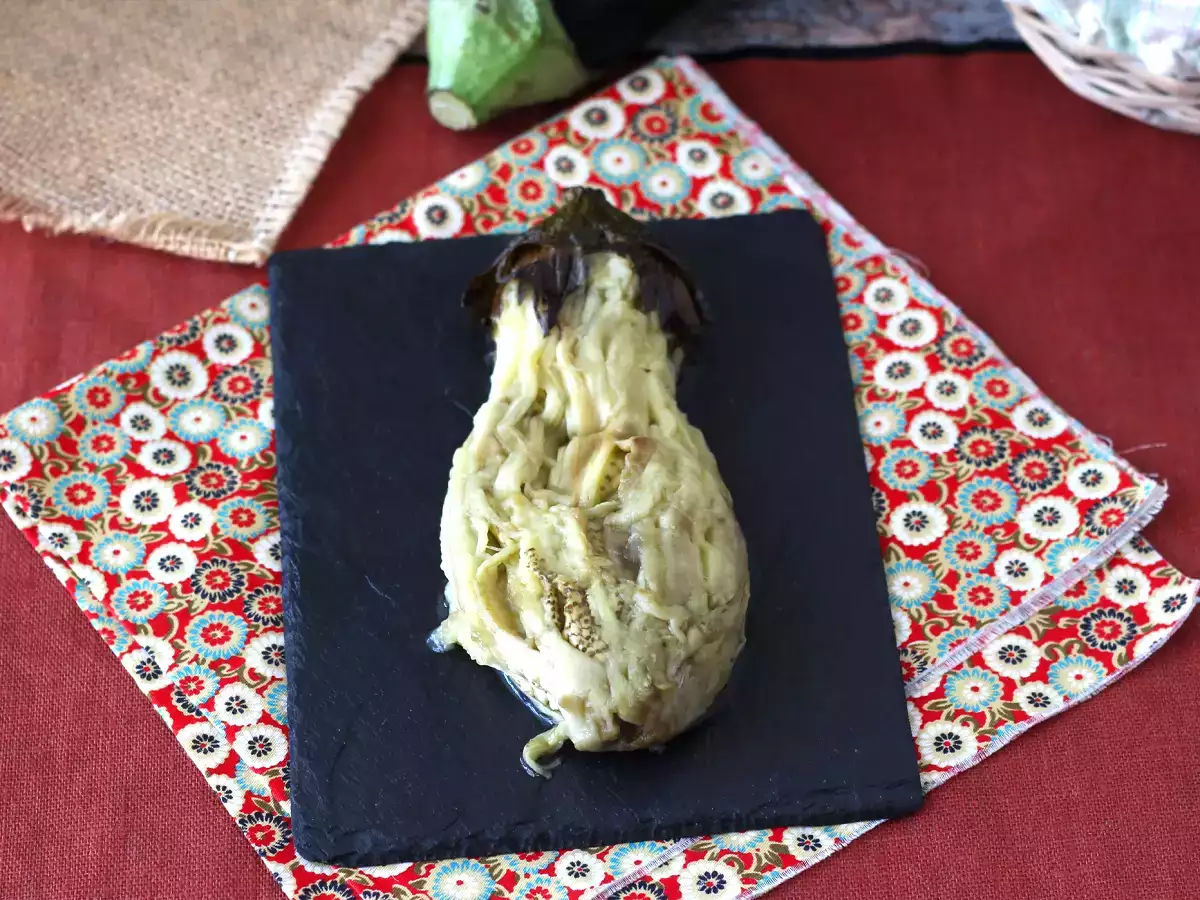 How do you easily roast and peel eggplant in the airfryer? the easy way! - photo 3