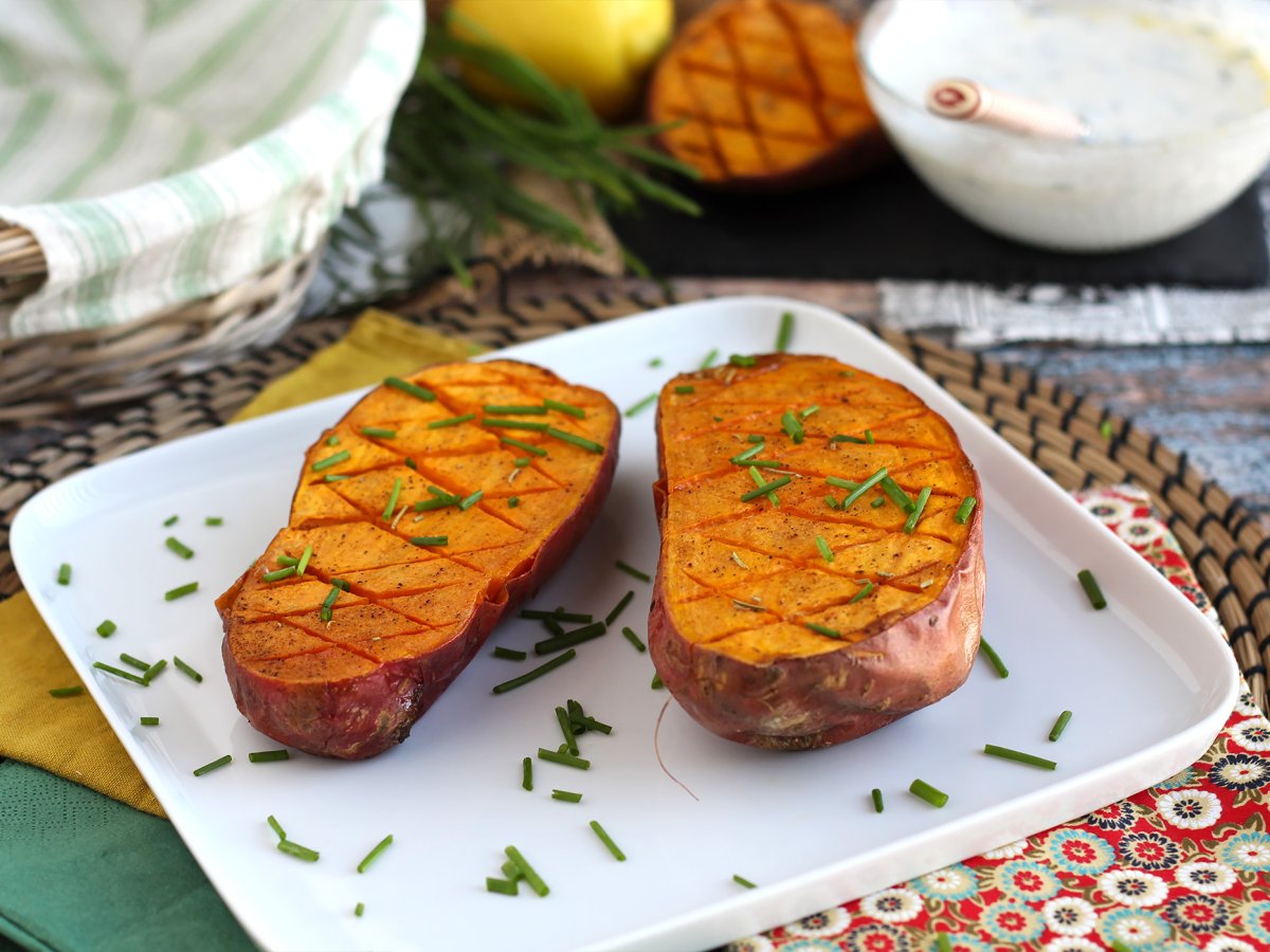 How to bake sweet potatoes?