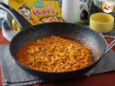 How to cook buldak cheese flavor ramen? The best recipe!