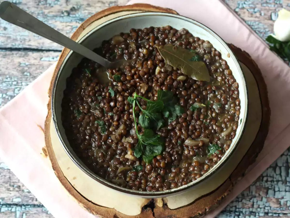 How to cook green lentils - photo 2