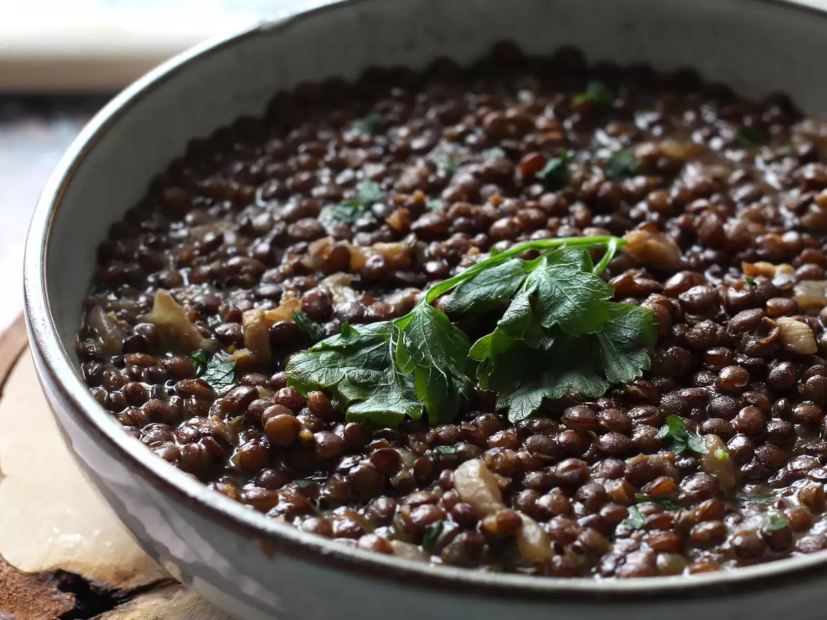 How to cook green lentils - photo 3
