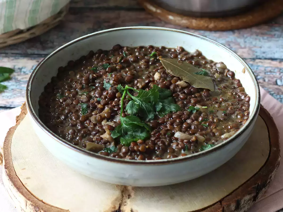 How to cook green lentils - photo 4