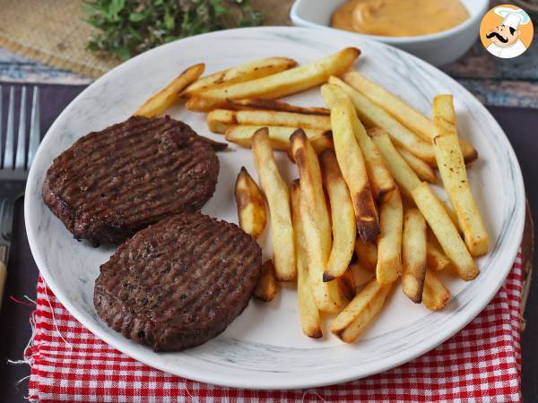 How to cook ground beef patties in the airfryer?