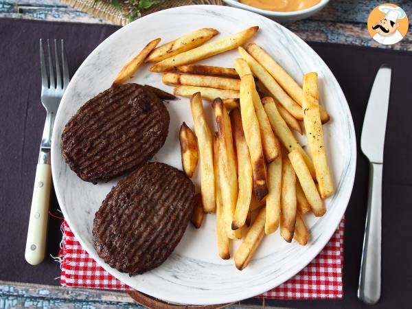 How to cook ground beef patties in the airfryer? - photo 4