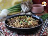 How to cook instant noodles? Quick recipe with beef and mushrooms!, photo 2