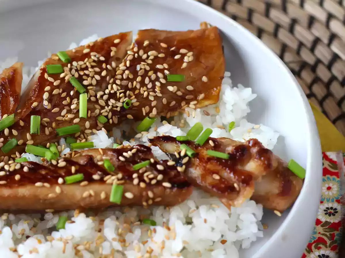 How to cook mackerel? try this recipe lacquered with soy sauce and honey! - photo 5