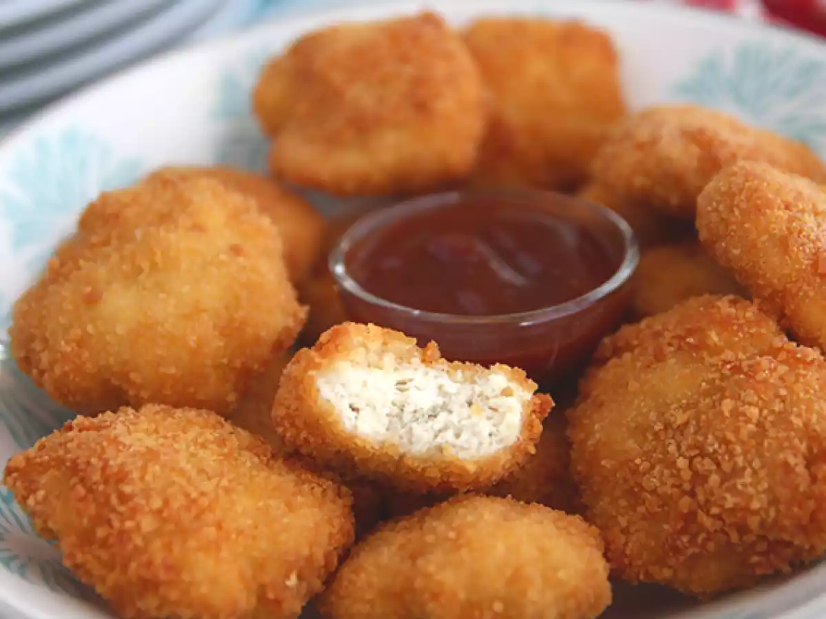 How to make homemade chicken nuggets - photo 3