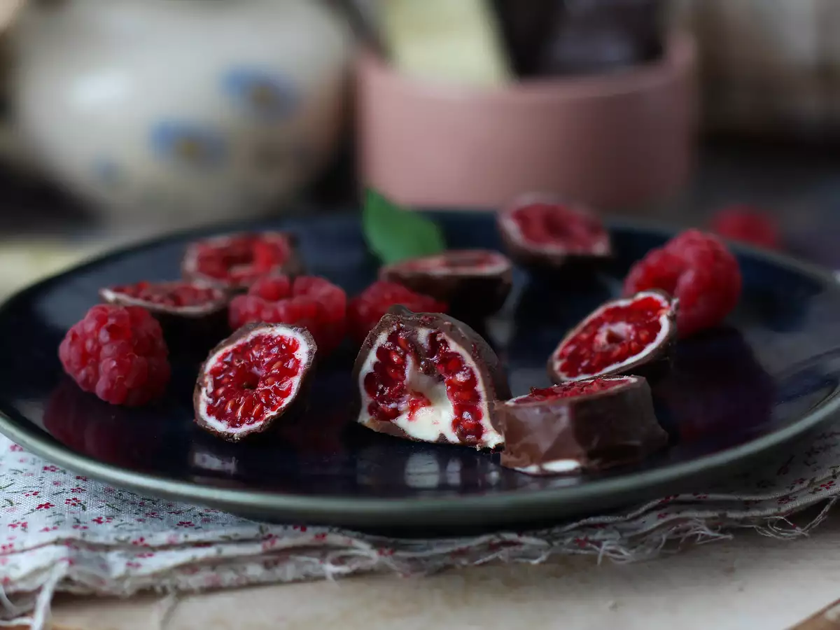 How to make homemade Franui? These super-trendy chocolate raspberries!