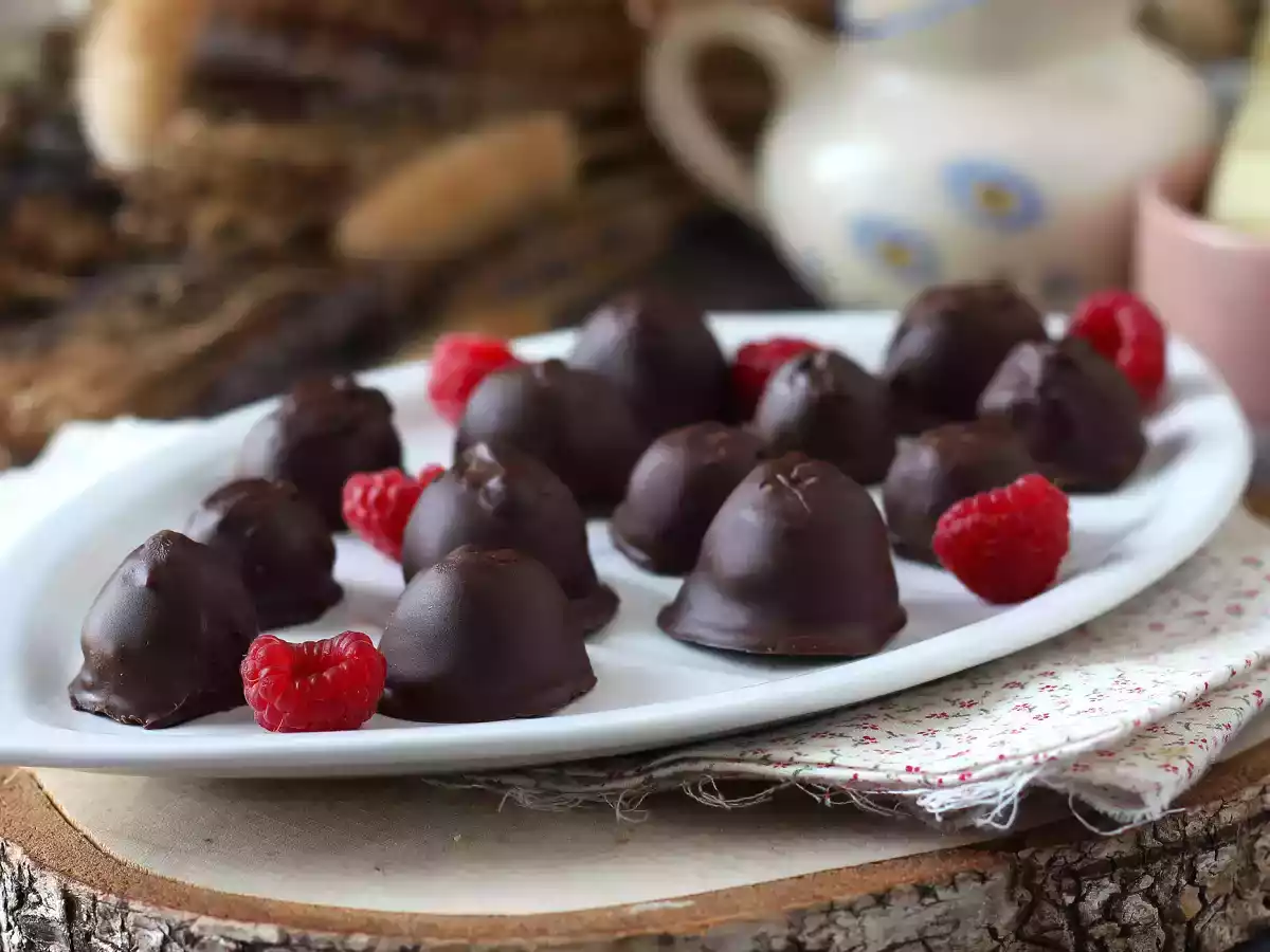 How to make homemade franui? try these trendy chocolate raspberries! - photo 3