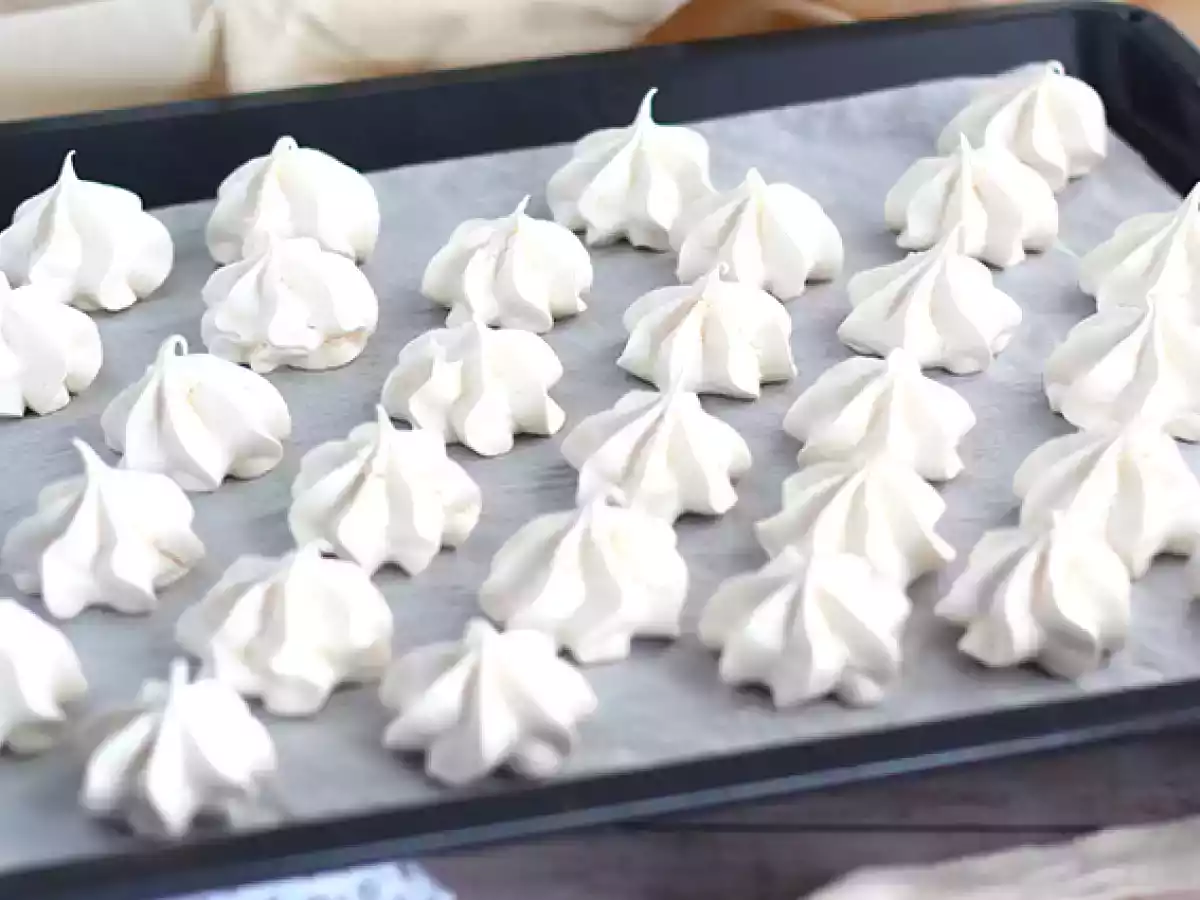 How to make meringue cookies? - photo 2