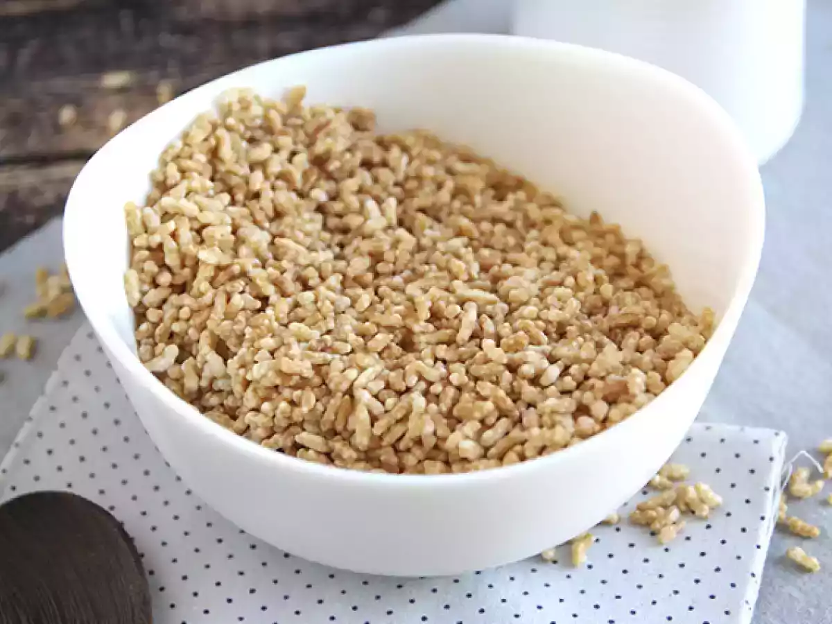 How to make puffed rice - photo 3