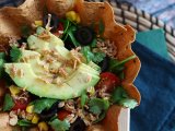 How to make tortilla bowls? easy salad without dishes!, photo 2
