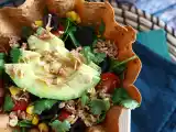How to make tortilla bowls? easy salad without dishes!, photo 2
