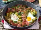 Huevos rotos, the super easy spanish recipe - broken eggs, photo 2
